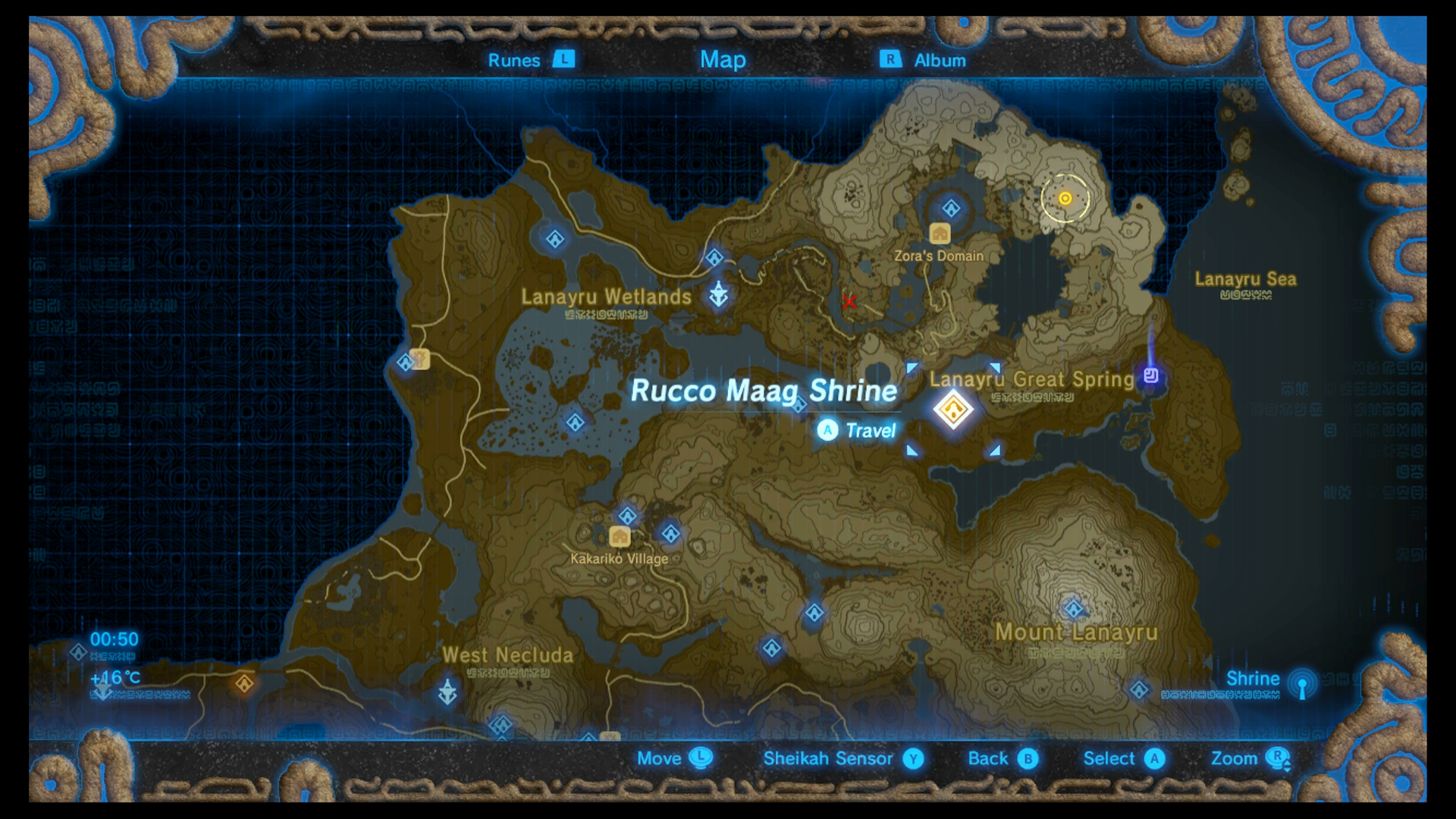 Zelda Rucco Maag and Five Torches trial solution in Breath of the